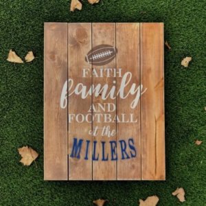Family-Faith-Football-Board